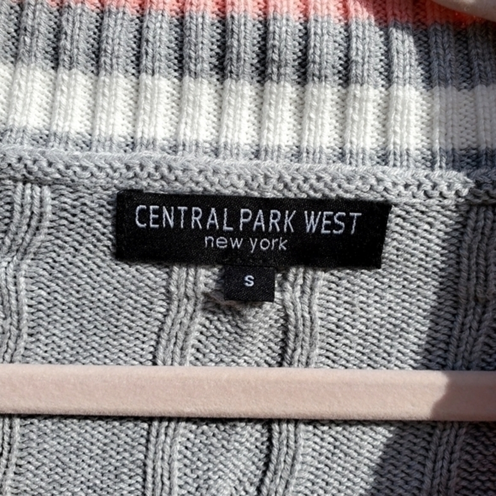 New Central Park West Cardigan Shirt Sweater Small NWOT - Picture 7 of 7